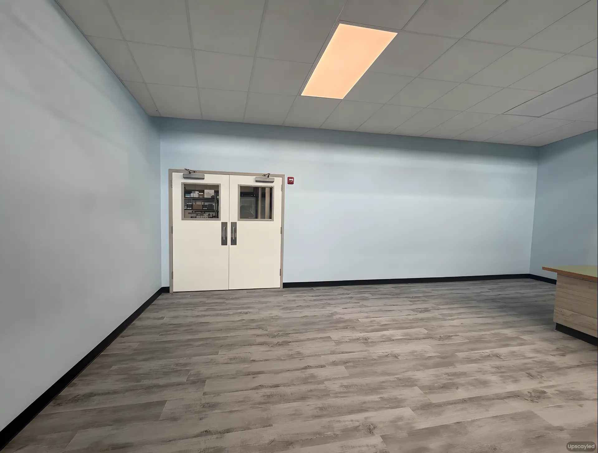 Finished commercial reception build-out