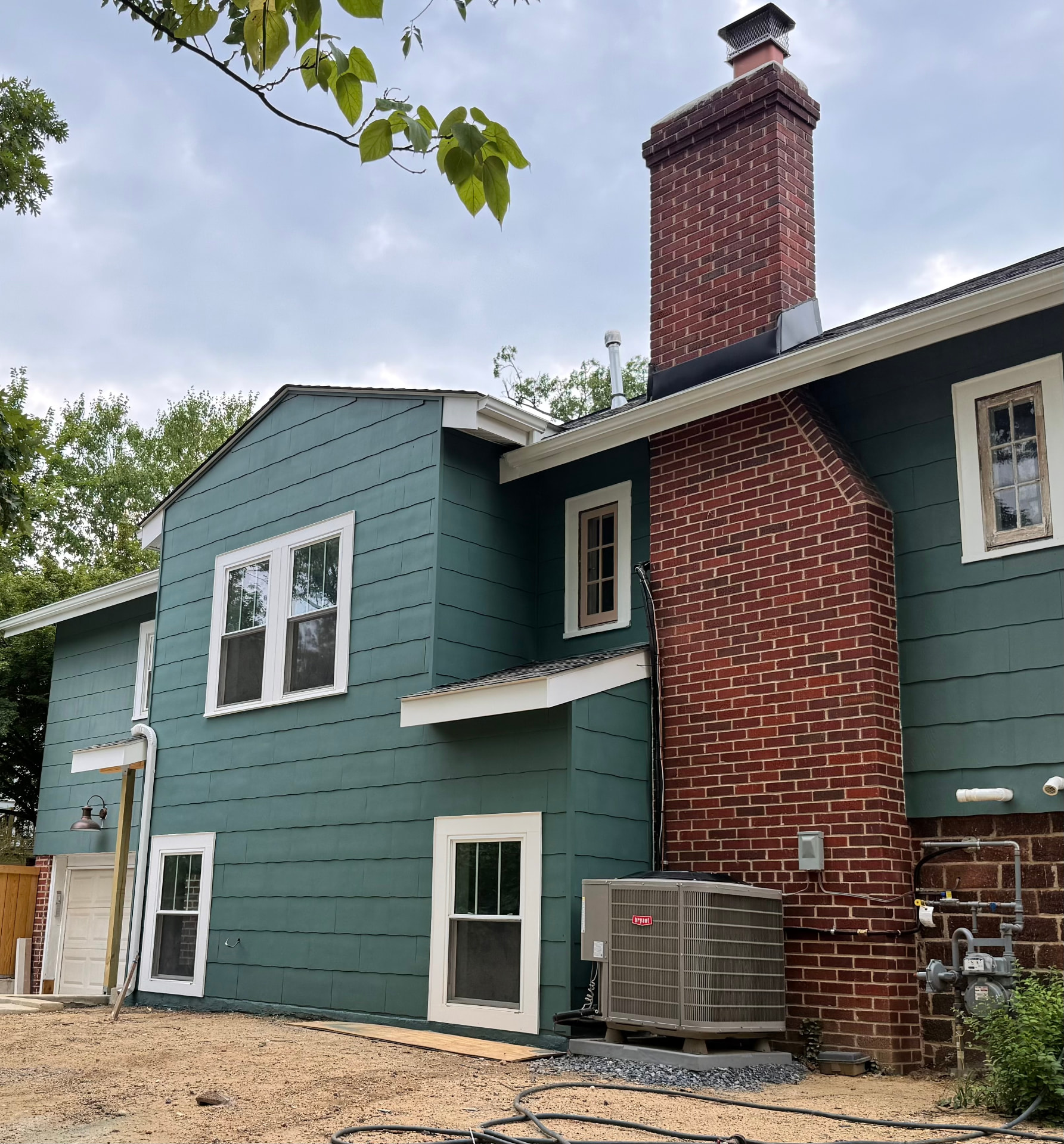 Home addition & stair connection